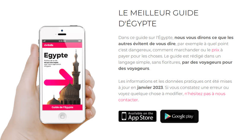 Le meilleur guide Egypte